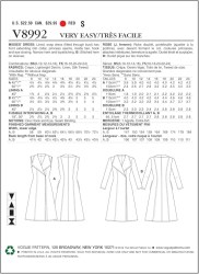 8992 vog dress bk